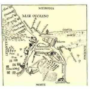 Click para ampliar. Pulsa en el nombre para ver la ficha. Interpretación Mapa de Artemidoro. Ilustración nº 3